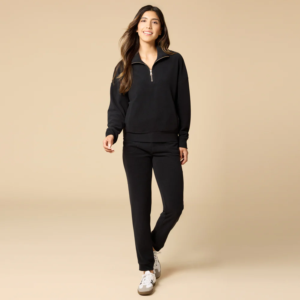 Vintage Velvet 1/4 Zip with Jogger - Image 7
