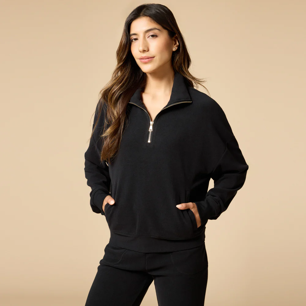Vintage Velvet 1/4 Zip with Jogger - Image 8