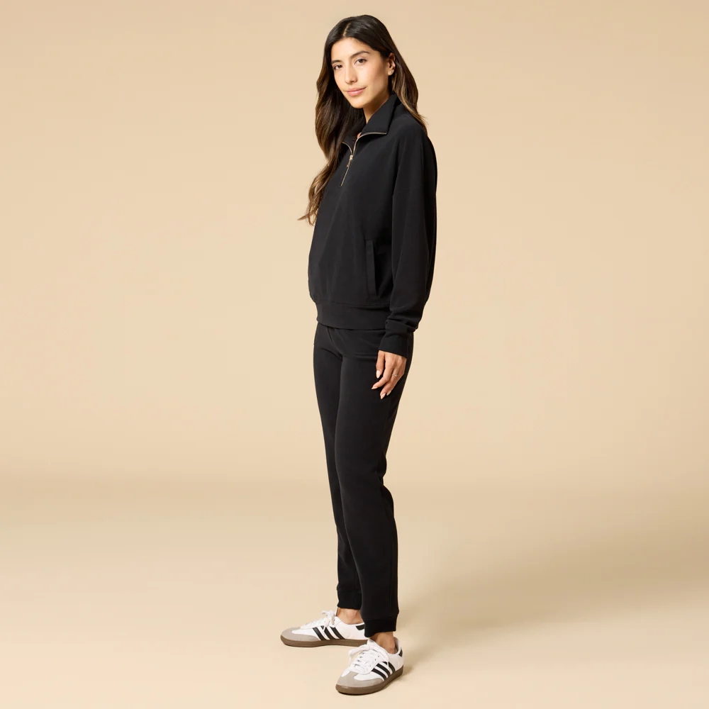 Vintage Velvet 1/4 Zip with Jogger - Image 9